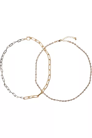 Pieces Halskæde pcOketia Necklace 2 stk. - Sølvfarvet