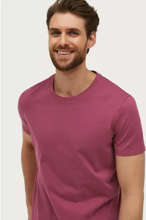 ELLOS Mænd Kortærmede - T-shirt Kevin Crew - Rosa