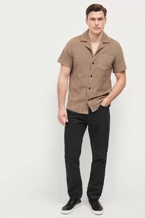 ELLOS Icon Regular Tapered Jeans - Sort
