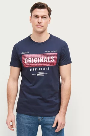 ELLOS Mænd Kortærmede - T-shirt Miles - Blå