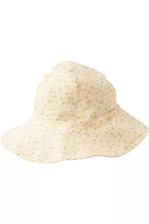 NAME IT Hatte - Babyhat nbfHulla Hat Aop Lil - Hvid