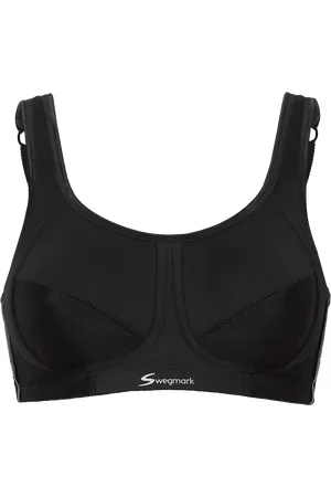 Swegmark Incredible Sports Bra Extreme Support Black - Sports bras 
