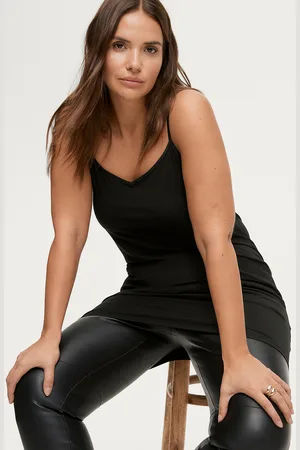 Zizzi Top Strap Top Long