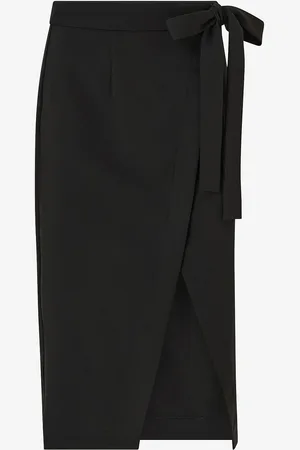 Pieces® Nederdel pcAcci HW Wrap Midi Skirt