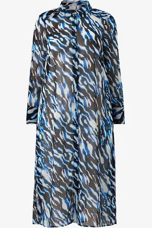 VILA Maxi kjole viFalia L/S Shirt Dress
