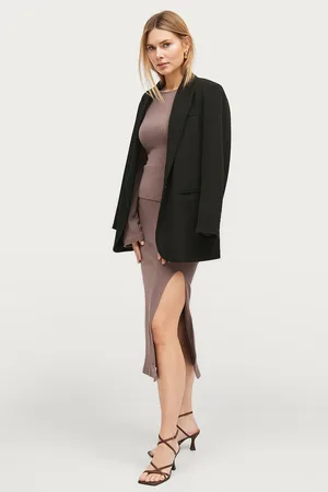 Gina Tricot Nederdel Jersey Rib Skirt