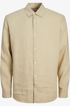 JACK & JONES Skjorte jprcClawrence Linen Shirt L/S