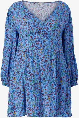 Tommy Hilfiger Kjole CRV Vis Floral Short Dress LS