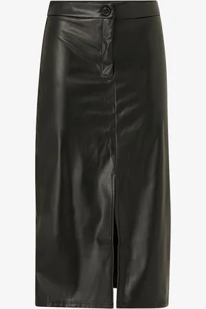 Pieces® Nederdel pcLea HW Midi Skirt