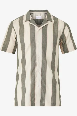 Lindbergh Skjorte Striped Shirt S/S