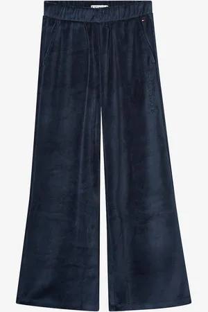Tommy Hilfiger Bukser Velour Wide Leg