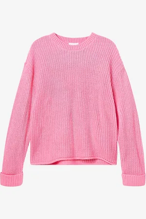 VERO MODA Trøje vmSayla Folk LS O-neck Pullover Girl