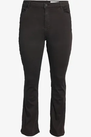 Noisy May Jeans nmSallie HW Flare Jeans Black Curve