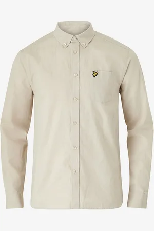 Lyle & Scott Skjorte Cotton Linen Button Down Shirt