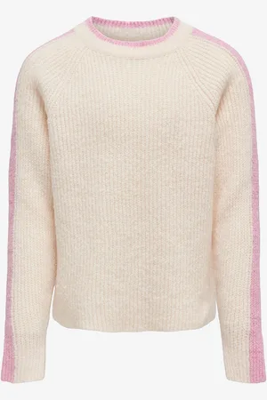 ONLY Trøje kogSara L/S Panel O-neck Knt