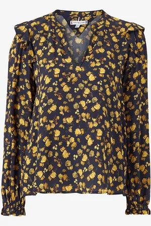 Tommy Hilfiger Bluse Moss Crepe Rose Blouse LS