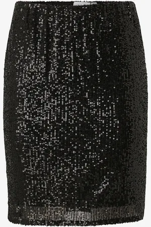 VILA Pailletnederdel viSparkling HW Short Skirt