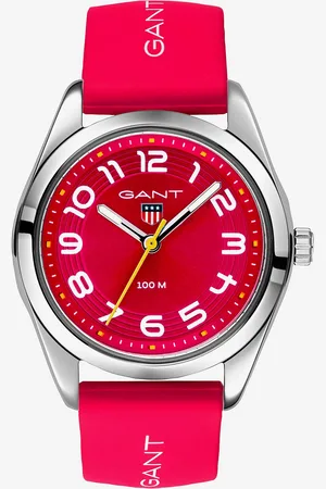GANT Campus Red Silicone