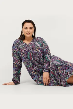 Zizzi Maxi kjole xManja L/S Midi Dress