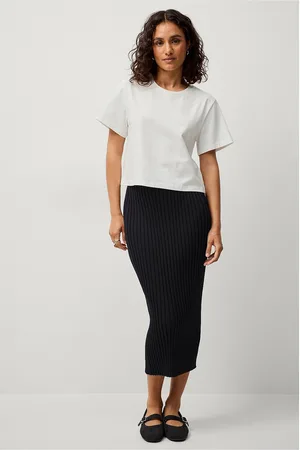 Gina Tricot Nederdel Knitted Skirt