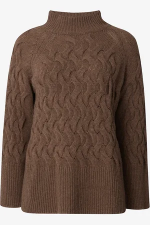 Lexington Trøje Elisabeth Recycled Wool Mock Neck Sweater