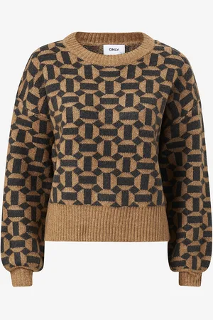 ONLY Trøje onlGeo Life L/S Pullover Knt