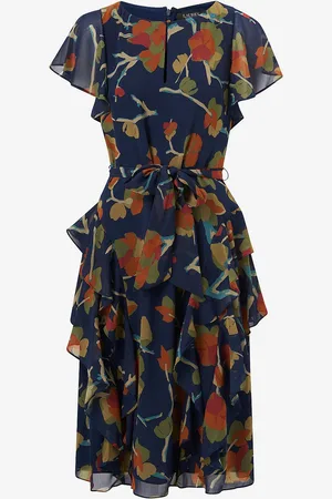 Ralph Lauren Kjole Poly Crinkle 58 Dress
