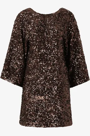 SELECTED Pailletkjole slfMallie SS Short Sequins Dress