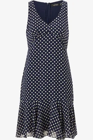 Ralph Lauren Kjole Graceful Chiffon Dress