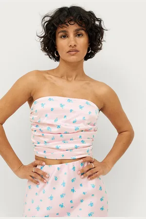Gina Tricot Tubetop Pleated Tube Top