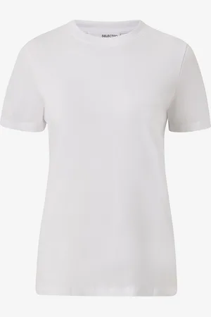 SELECTED Top slfMyessential SS O-neck Tee