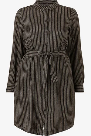 VERO MODA Skjortekjole vmCemeli LS Abk Shirt Dress Wvn