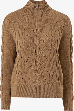 ONLY Trøje onlLeise LS Zip Highneck Knt