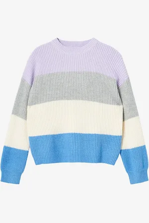 ONLY Trøje kmgSandy L/S Stripe Pullover Knt