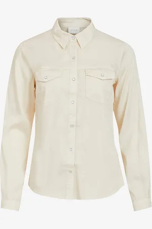 VILA Skjorte viBista Denim Shirt