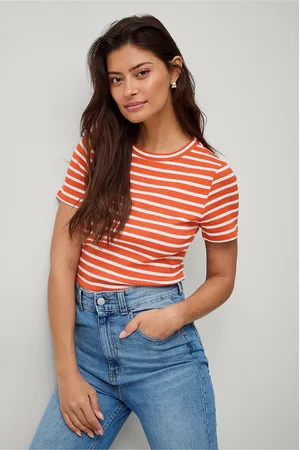 Saint Tropez Top Astasz SS Stripe T-shirt