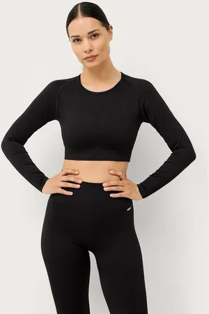 Agnes Cecilia Træningstop AC Studio Seamless Crop Top LS
