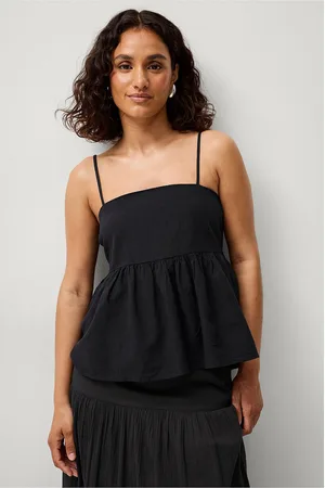 Gina Tricot Hør-top Singlets