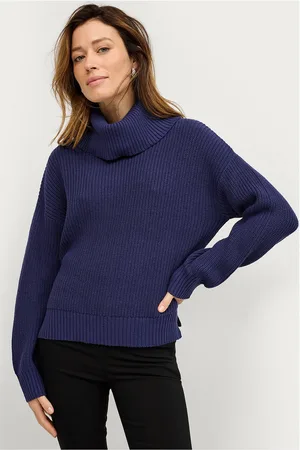 Saint Tropez Trøje CloudySZ Rollneck Pullover