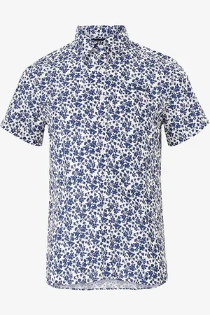 SEBAGO Skjorte Linen Shirt Short Sleeve