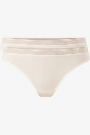 ESPRIT Stringtrusser DP Micro Logoband 2-pak