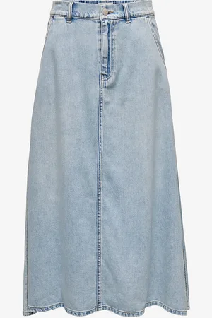 ONLY Cowboynederdel onlMindy HW Loose Dnm Skirt