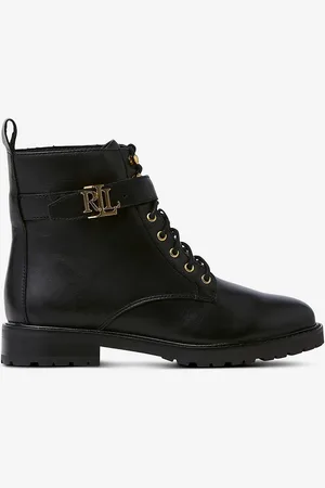 Ralph Lauren Støvle Burnished Calf-Elridge Bootie