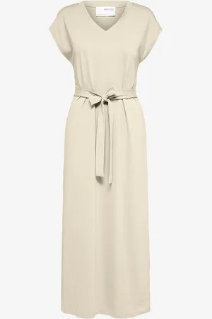 SELECTED Maxi kjole slfEssential SL V-neck Ankle Dress