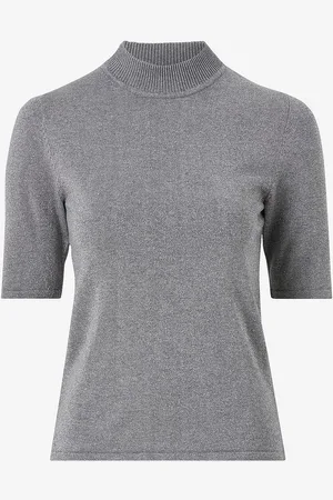 SELECTED Top slflUra Lurex 2/4 Knit Tee