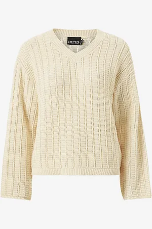 Pieces® Trøje pcJesca LS V-neck Knit