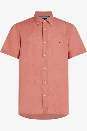 Tommy Hilfiger Skjorte Pigment Dyed Linen RF Shirt S/S