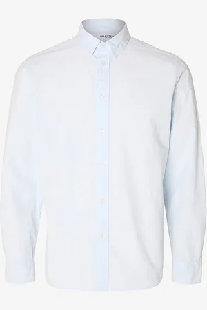SELECTED Skjorte slhSlimrick-poplin Shirt LS