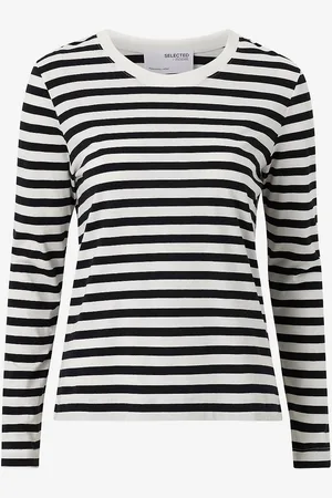 SELECTED Top slfStandard LS Tee Str