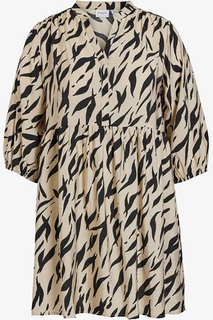 VILA Kjole viDogma Bri V-neck 3/4 Short Dress
